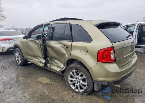2013 Ford Edge Sel из США, поврежденный, VIN 2FMDK4JC1DBB06789